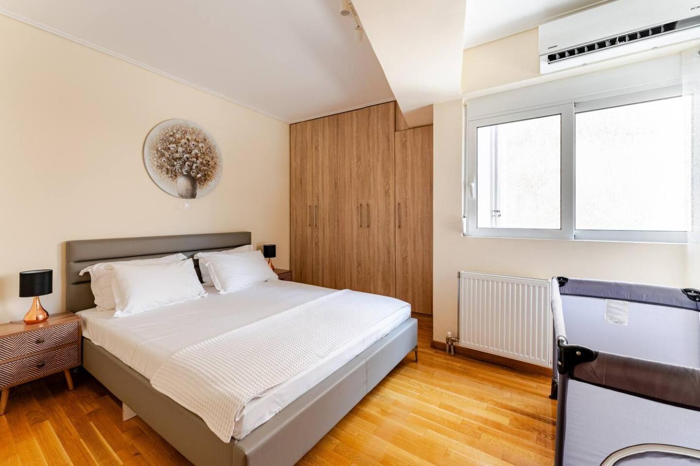 Lux & Style 75Sqm With Private Parking In Athens Apartment Exterior photo