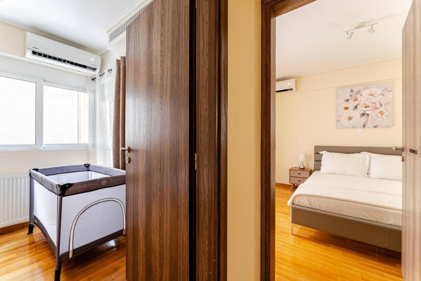 Lux & Style 75Sqm With Private Parking In Athens Apartment Exterior photo